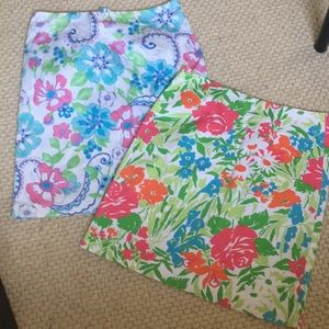2 summer skirts size 6